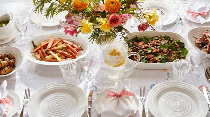 Sophie Conran: Tableware & Cutlery Craft the perfect foundation for your tablescape with luxury tableware, flatware and drinkware from Sophie Conran. The perfect housewarming gift for the hostess.