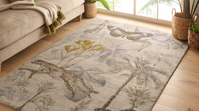 Floral & Woven Rugs With Clarke & Clarke & Morris & Co
