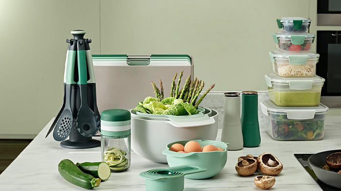 Joseph Joseph: 20 Years Design Innovation In this edit, you’ll find award-winning homeware from Joseph Joseph. Expect space-saving storage solutions, cutlery drainers, kitchen utensils and much more.