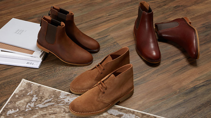 May Update: Boots For Him We've updated our men's boots edit for May. Look out for styles from John White, UGG, BOSS and Oliver Sweeney.
