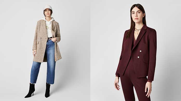 BOSS Womenswear Explore our elegant collection of BOSS womenswear, including pleated skirts, wide-leg trousers, blazers, spring dresses and wool jumpers. Dresses from £99.