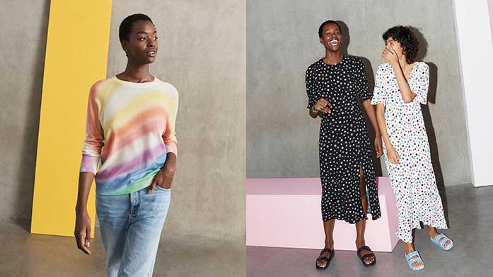 Hush Looks For Now With spring only a stone's throw away, refresh your wardrobe with lighter layers, fun prints & vibrant colourways from HUSH. Shop graphic T-shirts, cropped trousers, cotton shirts & activewear.