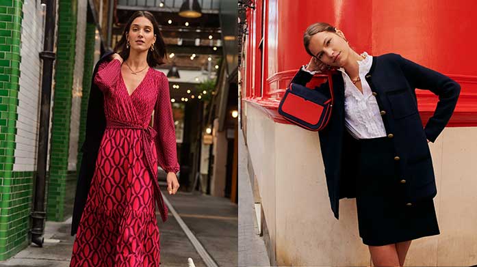 Boden Womenswear For spring parties and garden soirées, opt for tea dresses, floral blouses and flattering silhouettes from British lifestyle brand, Boden. Your new warm-weather wardrobe awaits! Dresses from £19.