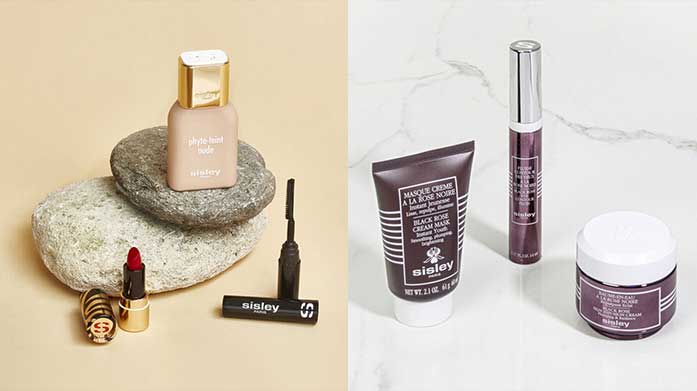 Sisley Skincare & Make Up Designed to meet the needs of every skin type, French luxury brand, Sisley offer a great line-up of high-performance skincare, make-up and fragrance. Look out for the iconic Black Rose formula and the Hydra-Global and Phyto-Blanc range.