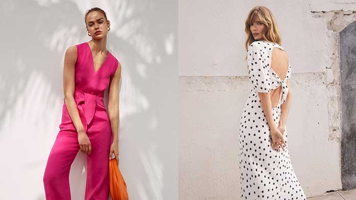 Wedding Guest Ready From satin slip dresses to floral jumpsuits, ensure you're the best-dressed guest at this season's weddings with Ghost, Whistles, LK Bennett, Reiss & IRO.