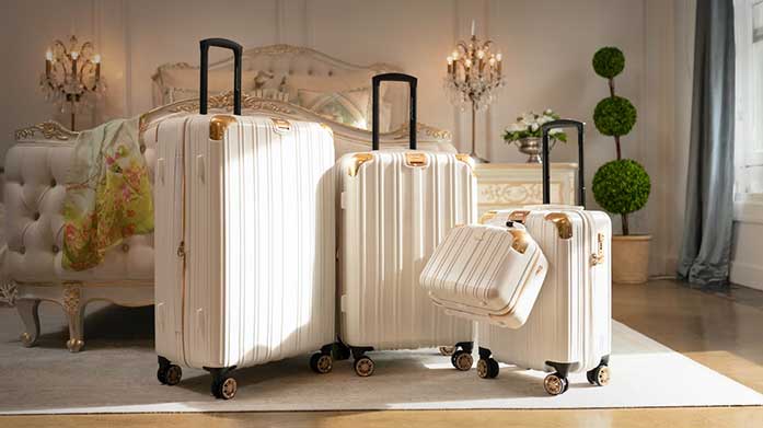 Suitcases: Travel In Style Now’s the perfect time to dust down your old luggage and invest in a timeless suitcase set. My Valice offers 360-degree, smooth-spinning suitcases with coded zip locks and multiple innovative features.