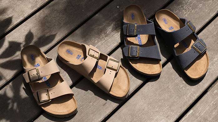 Birkenstock Easy-to-wear and comfortable, BIRKENSTOCK's two-strap Arizona sandals are a true summer classic. Shop now, plus other signature styles.