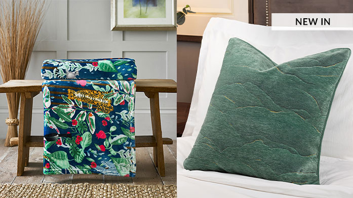 New In: Spring Home Rugs, Cushions & Throws Shop cosy fabrics and vibrant patterns in our Cosy Home sale. Find up to 75% off cushions and throws.
