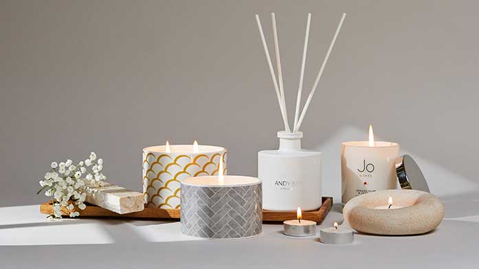 Summer Home Fragrance  From fruity to floral scents, indulge in the fragrance notes that evoke spring. Explore luxury candles and diffusers from NEOM, Sandy Bay London and Evermore London.