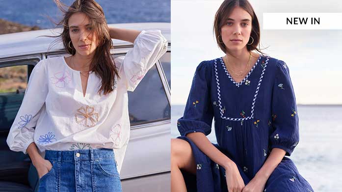 New in! Wyse London Spring dressing is made easy with warm-weather ensembles from Wyse London. Think: pleated dresses, cargo trousers, chic blouses and linen shorts.
