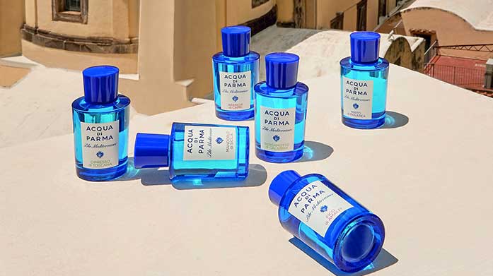Acqua Di Parma: Back By Popular Demand Discover discreet luxury from Italian fragrance label, Acqua Di Parma. Shop the highly coveted Colonia and Blu Mediterraneo ranges, plus more perfume, deodorants and body care.