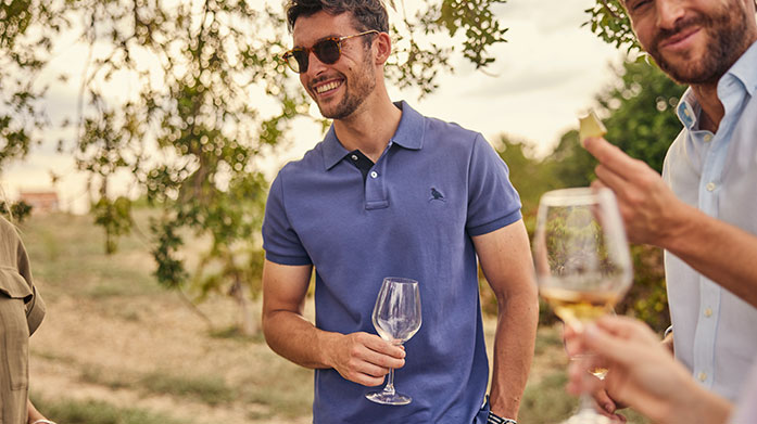 Summertime Staples For Him For all your at-home and holiday needs, choose comfy, easy-to-wear summer clothing from Crew Clothing, Schoffel and Weird Fish. Find premium polos, classic cotton shirts, T-shirts and super-soft sweats.