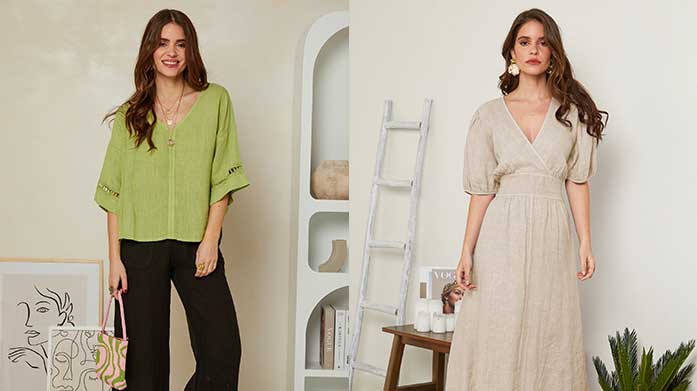 New Easter Linen Collection Shop spring & summer's favourite fabric in our linen clothing sale. Soft, breathable and beautifully lightweight, this edit includes linen dresses, trousers, tops and shorts.