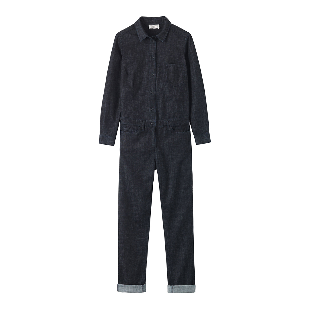 toast indigo jumpsuit