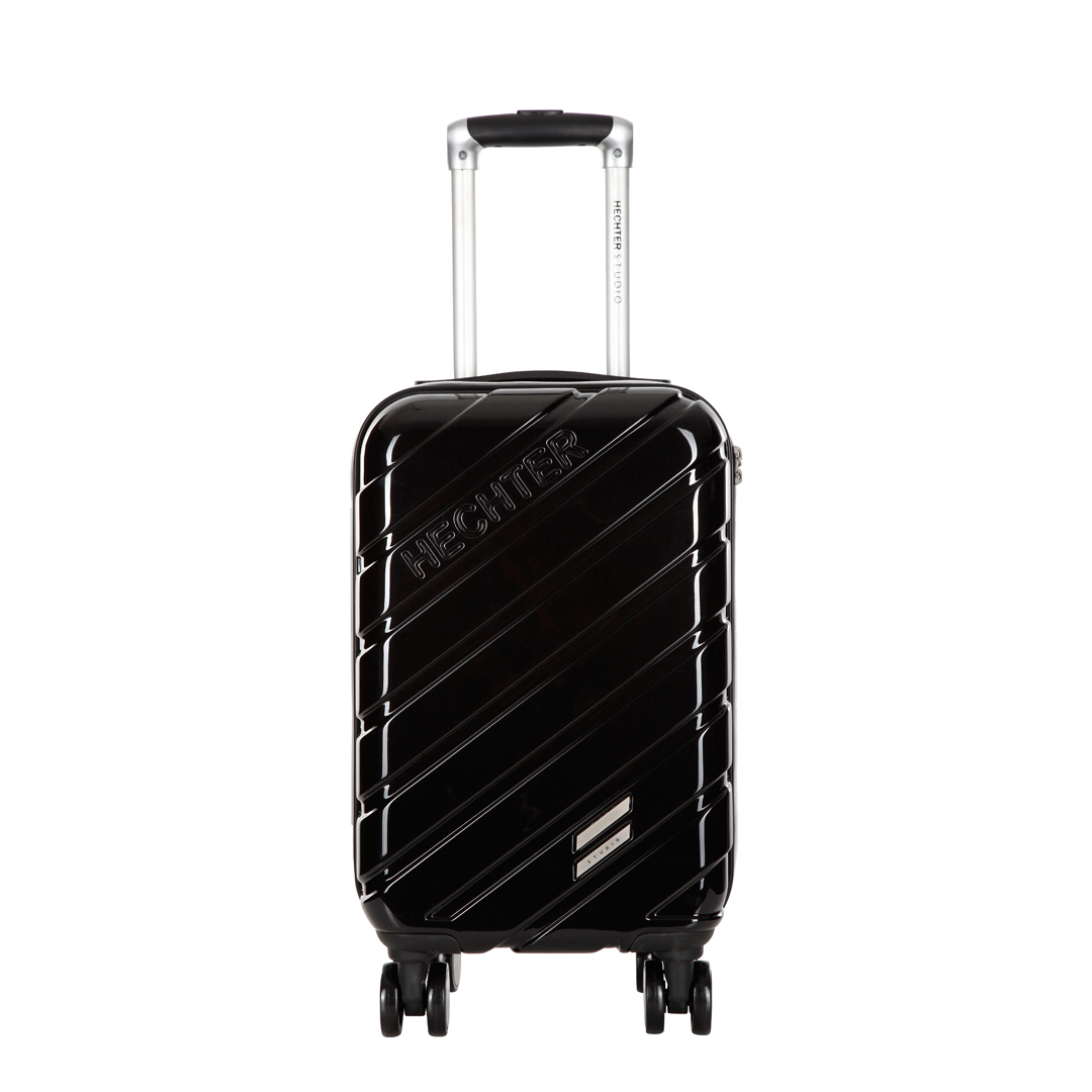 Black Medium Spinner Suitcase 60cm - BrandAlley