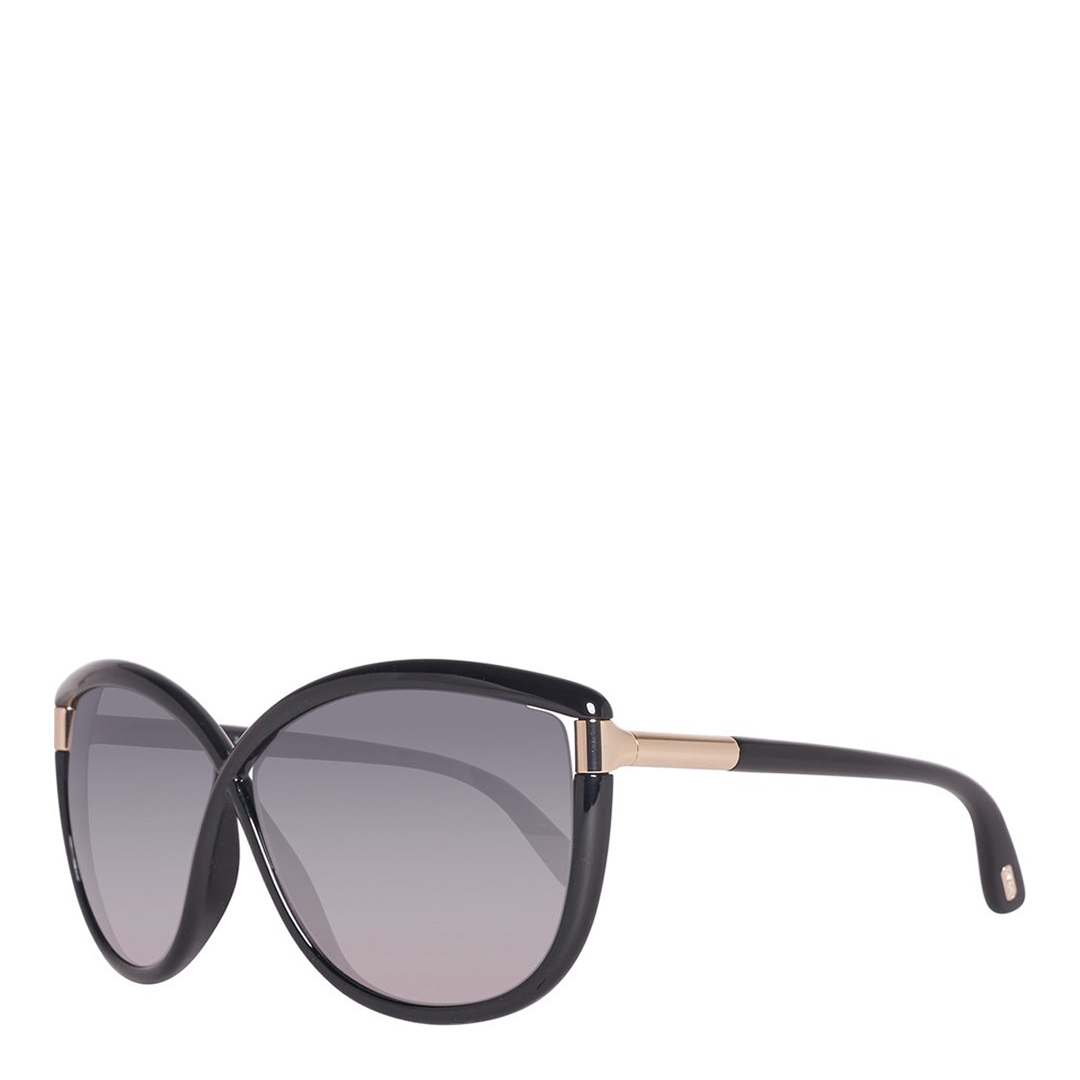 Women's Black Abbey Sunglasses 63mm - BrandAlley