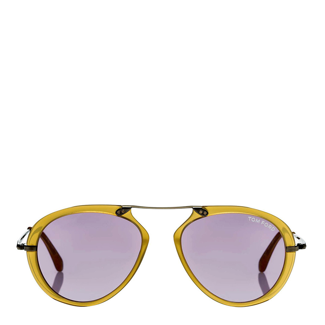 Women's Yellow / Purple Tom Ford Sunglasses 53mm - BrandAlley