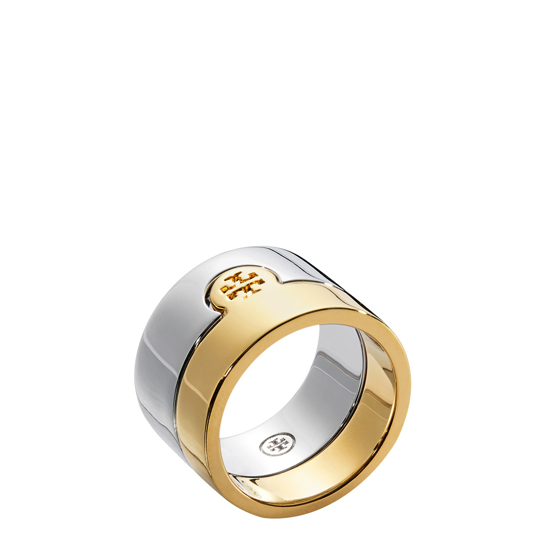 Silver/Gold Puzzle Ring - BrandAlley