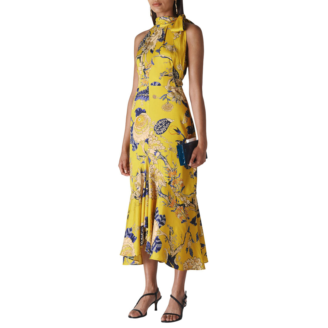 whistles lemon dress