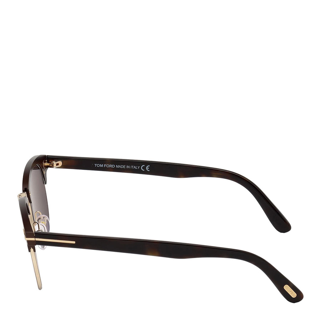 Unisex Matte Gunmetal/Blue Tom Ford Sunglasses 51mm - BrandAlley