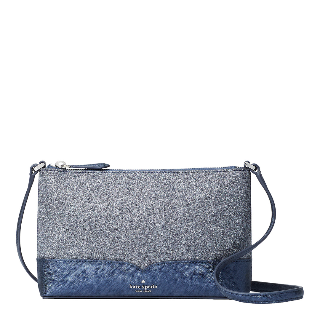 Dusk Navy Glitter Crossbody Bag - BrandAlley