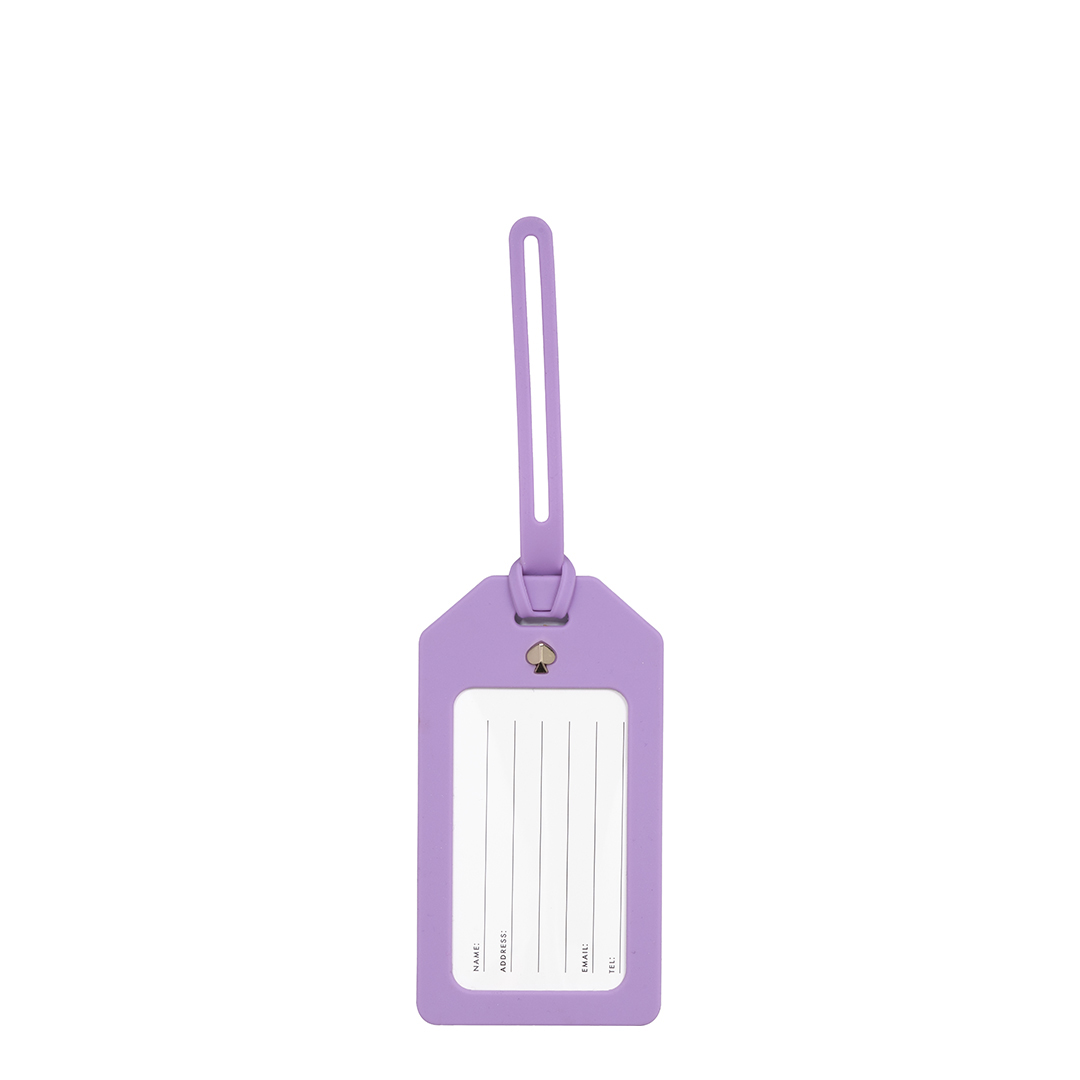 Luggage Tag, Spade Flower (Lilac) - BrandAlley