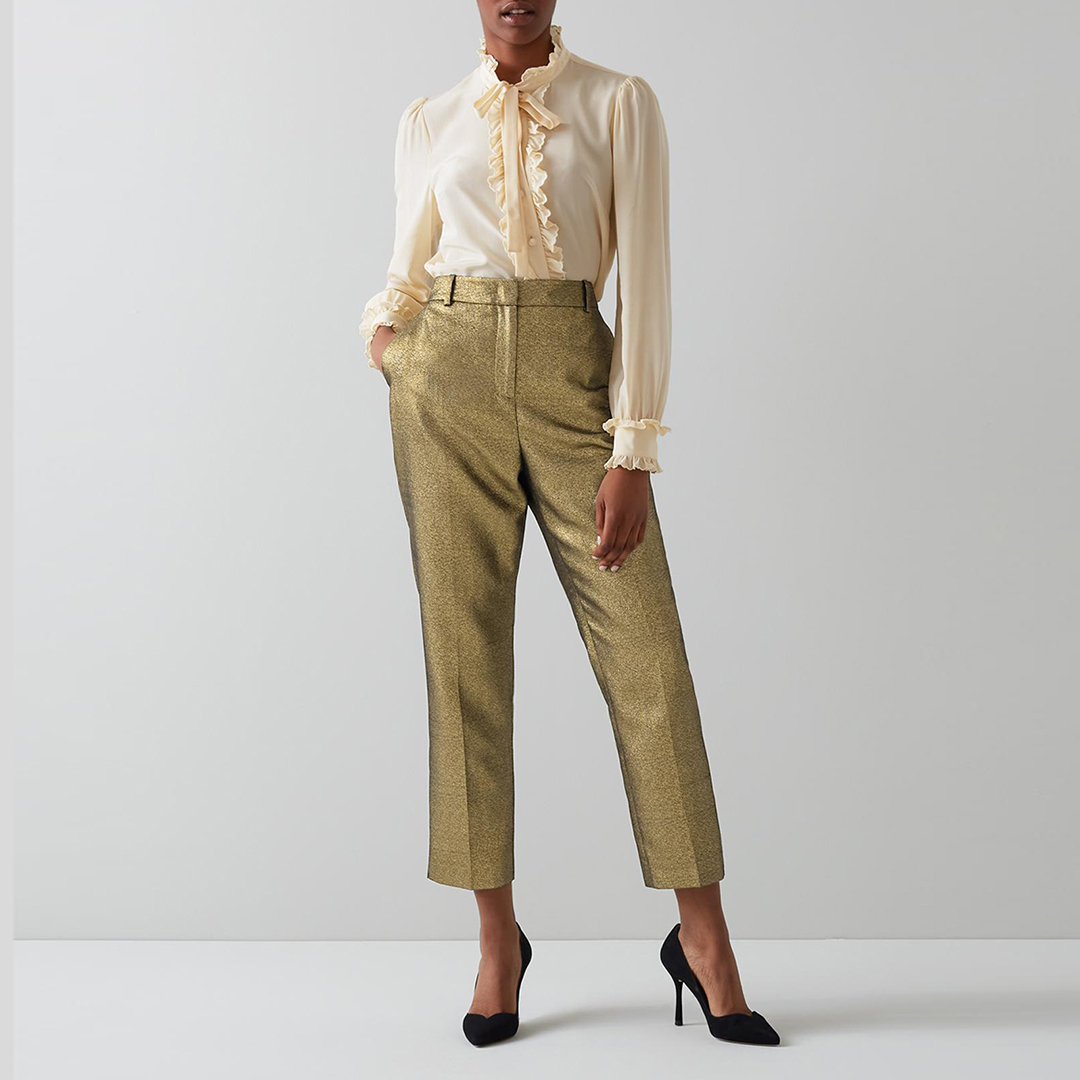 lk bennett trouser suit