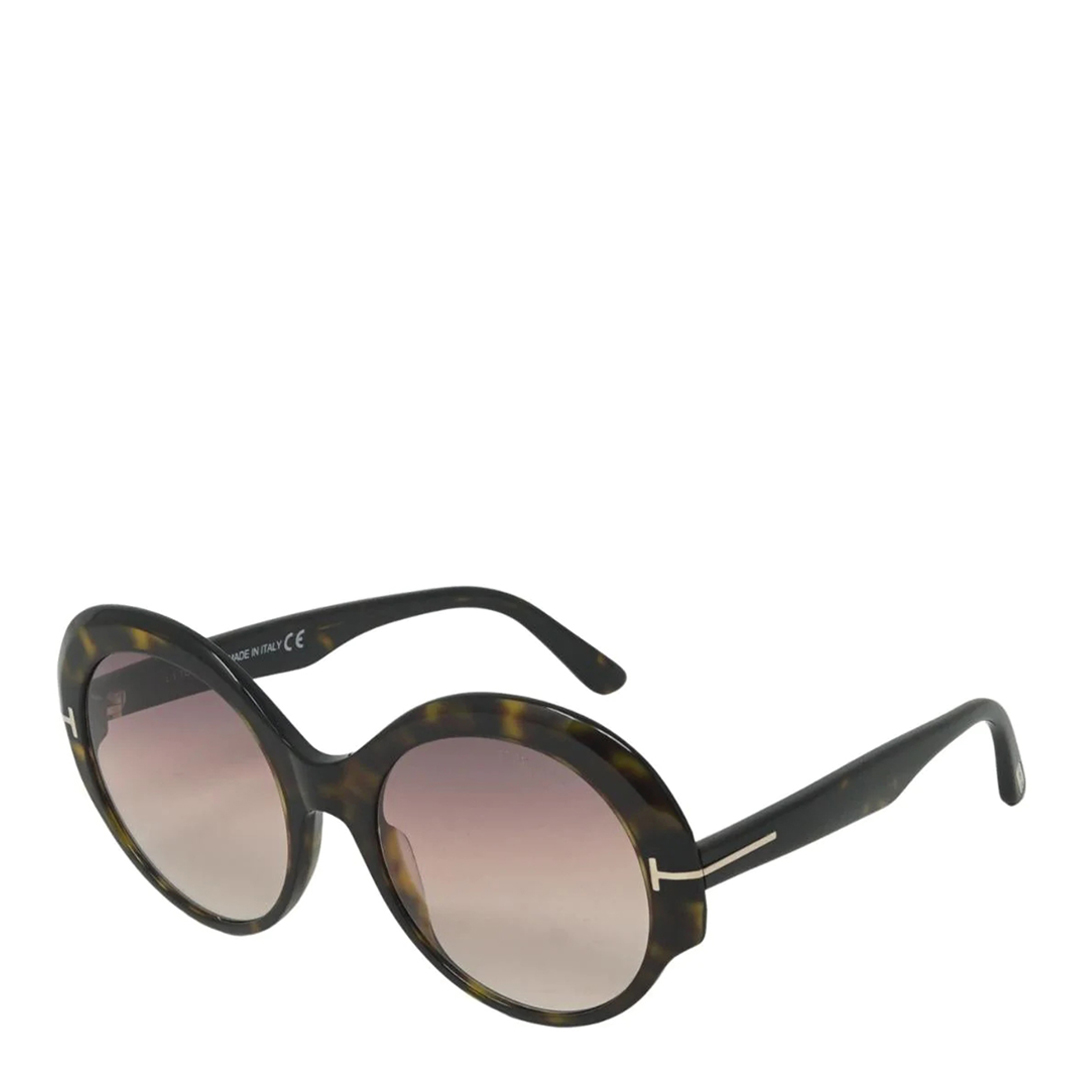 Women's Brown Tortoise Tom Ford Sunglasses 56mm - BrandAlley