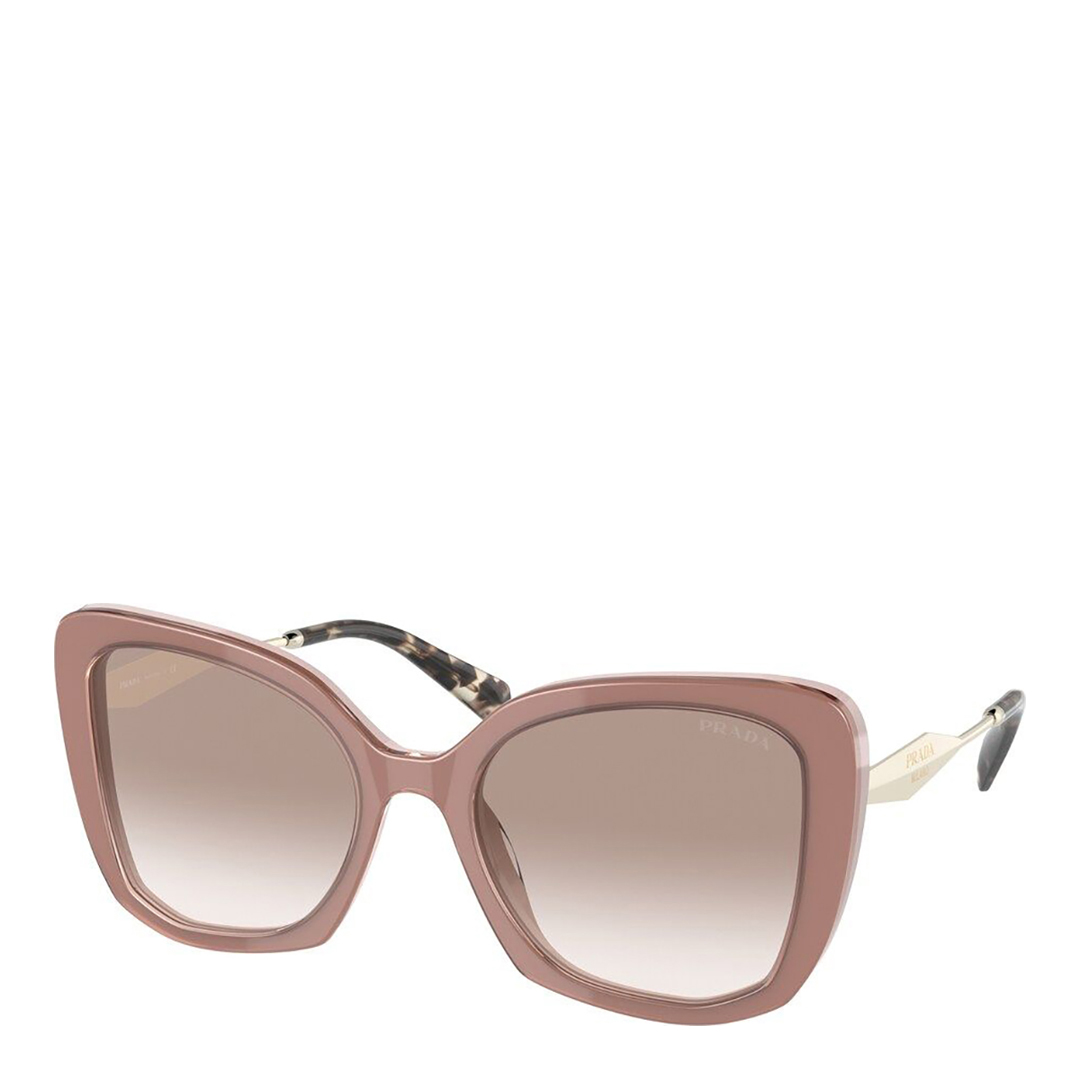 Women's Pink Prada Sunglasses 53mm - BrandAlley