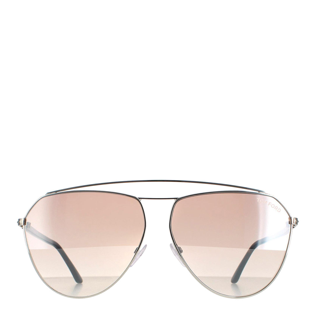 Women's Pink/Silver Binx Tom Ford Sunglasses 63mm - BrandAlley