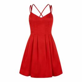 Red Kew Dress - BrandAlley