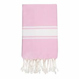 St Tropez Hammam Towel, Pale Pink - BrandAlley