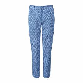 Multi Capri Cotton Stretch Trousers - BrandAlley