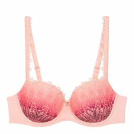 Soft Pink Tangarine Uni Fit Balconet Bh Bra - BrandAlley