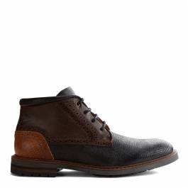 Blue & Brown Backhill Boot - BrandAlley