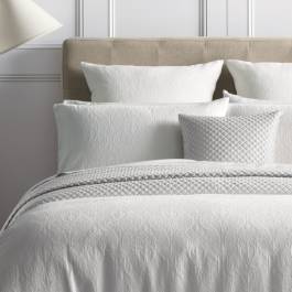 Millgrove Super King Duvet Cover Set, White - BrandAlley