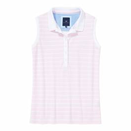 Soft Pink/White Ryehope Polo - BrandAlley