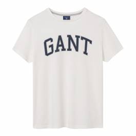 White Gant 49 T-Shirt - BrandAlley