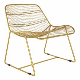 habitat gold chair