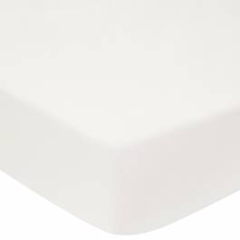 1000TC Super King Fitted Sheet, Chalk - BrandAlley
