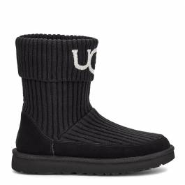 Black Classic UGG Knit Boot - BrandAlley