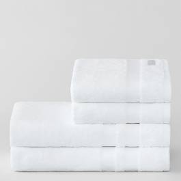 Meridian 4 Piece Towel Bale, White