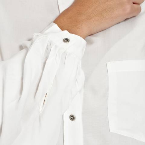 White Relaxed Shirt - BrandAlley