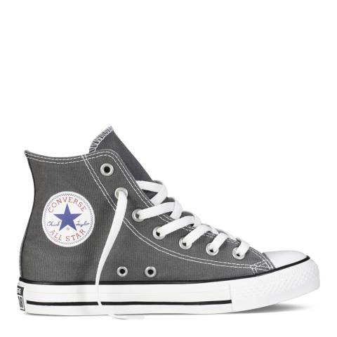 Unisex Charcoal Chuck Taylor All Star Core Hi Trainers - BrandAlley