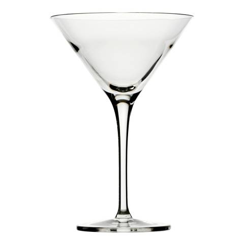Stolzle Set of 6 Grandezza Crystal Martini Cocktail Glasses, 280ml