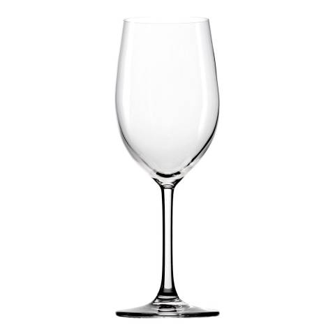 Stolzle Set of 6 Classic Crystal Red Wine Glasses, 448ml
