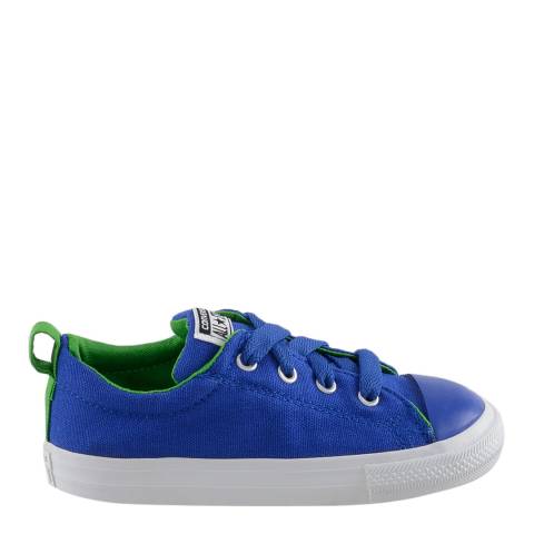 Children's Blue/Green Chuck Taylor All Star Trainers - BrandAlley