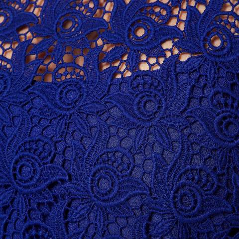 Blue Positano Cotton Blend Dress - BrandAlley