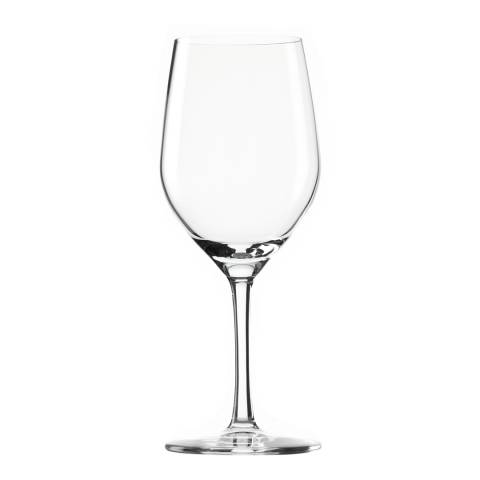 Stolzle Set of 6 Ultra White Wine Small Glasses, 303ml