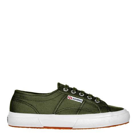 Khaki Canvas Plimsoll - BrandAlley